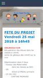 Mobile Screenshot of ecole-saint-nicolas.com